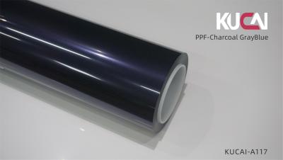 China Charcoal Gary Blue PPF Paint Protection Film For Cars Self Adhesive 5 Years Warranty for sale