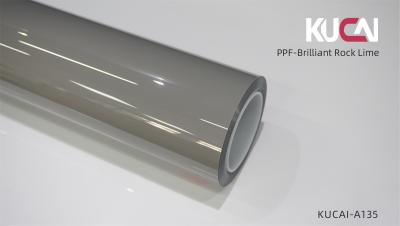 China Rock Lime Grey Car PPF Wrap TPU Car Paint Protection Film 7.5Mil Thickness for sale