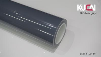 China Polar Grey PPF TPU Roll Car Wrapping 1.52mx15m Zelfklevend Goed taai Te koop