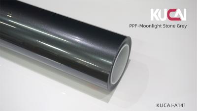 China Moonlight Stone Grey Color Automotive PPF Film Roll 5ftx49ft Verfbeschermingsfilm Te koop