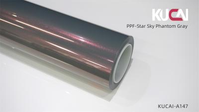 China Star Sky Phantom Grey Automotive Paint Beschermingsfilm TPU PPF Roll 5ftx49ft Grootte Te koop