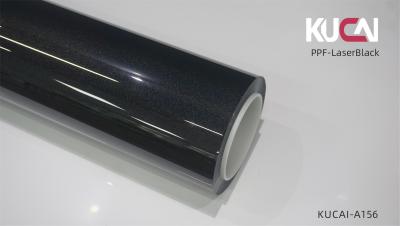 China Anti Scratch Laser Black Paint Protection Film High Gloss Or Matte Finish 7.5Mil for sale