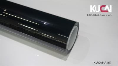 China TPU Obsidian schwarze Autofarbe Schutzfilm, Auto Karosserie Wrap Film Selbstheilung zu verkaufen