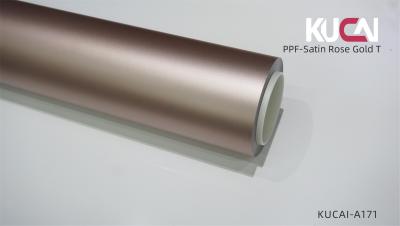 Κίνα TPU Matte PPF Film Satin Rose Gold Color 5ftx49ft Seamless Wrap Paint Προστατευτική ταινία προς πώληση