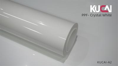 China 7.5Mil TPU Paint Protection Film Crystal Piano White High Gloss Or Matte Finish for sale