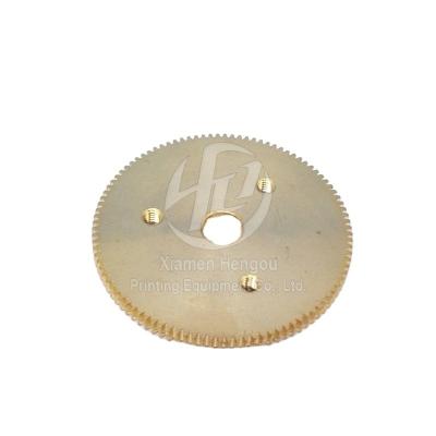 China Industry 81x10x8mm 100teeths C5.072.263 high quality motor gear for SM102 CD102 machine for sale