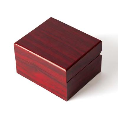 China High Quality Box Luminous Red Painting PU Watch Box Jewelry General Watch Box for sale