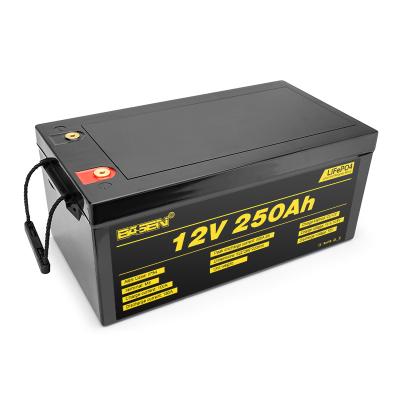 China Power Tools OEM 12.8V Factory Supply Long Life LiFePO4 Pack 250AH 300AH Li Ion Prismatic Storage Battery for sale