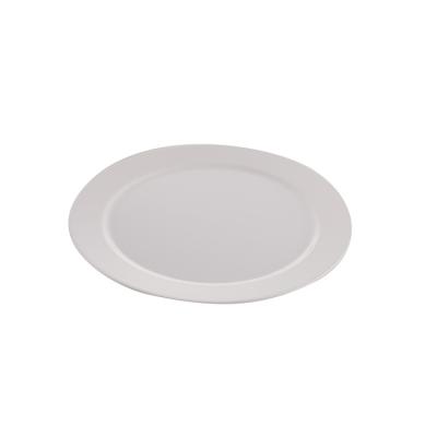 China Event Wedding Disposable 8 10 12 Inch Dises And Dishes Price Cheap White Plastic PS Dish For Restaurant for sale