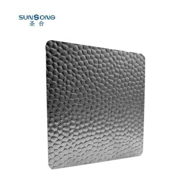 China Embossed Wall Finished Press Sheet 316L Stainless Steel Sheet Plate for sale