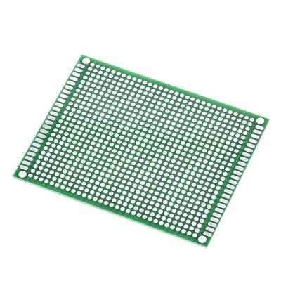 China Universal PCB 7*9cm PROTOTYPE Double Sided Panel Green Double Sided Prototype Board PCB for sale