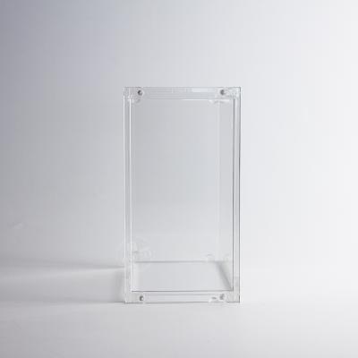 China Wholesales Custom Acrylic Pokemon Props Eco - Friendly Display Case With Magnetic Lid for sale