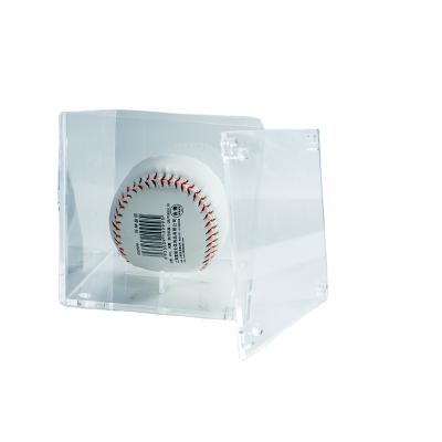 China Baseball Showcase Perspex Football Display Eco - Friendly Clear Acrylic Base for sale