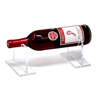 China Eco-friendly Customized Acrylic Wine Liquor Bottle Holders Bottle Display Stand for sale