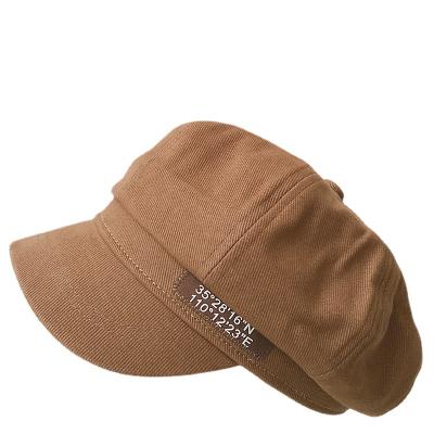 China Hat peaks Korean fashion new letter ZG character baby hat newsboy style newsboy cap children tagging baseball cap high quality unisex berets for sale