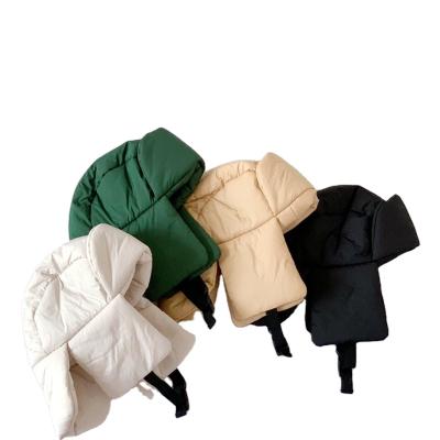 China COMMON High Quality Children's Low Lei Feng Hat Simple All-Match Outdoor Thermal Winter Thickened Hearing Protection Hat Earflap Hat for sale