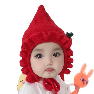 China Character ZG Winter Knitted Hats For Kids Beanie Baby Hat Wholesale Hat Knitting Machine Warm Hat 6Months-2Years for sale