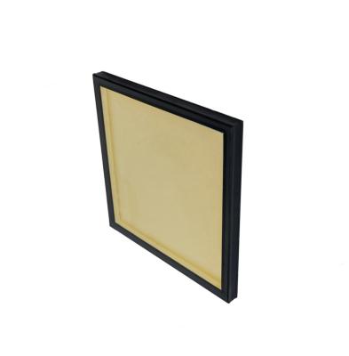 China Double LOW-E coated glass hot sale factory price supply insulated low e tempered glass hollow glass high quality glass for Yiju Iot building for sale