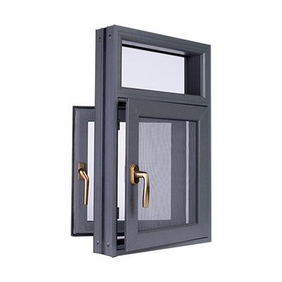 China Factory direct sales new modern design aluminum casement window with best price from Yiju Iot construction for sale