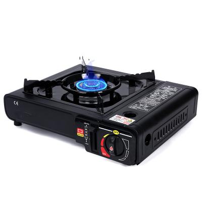 China Outdoor portable cooker stove gas single burner with carry case for single cooker camping office cooktop for sale