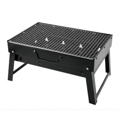 China Small Folding Adjustable Height BBQ Grill Charcoal Steel BBQ Grill Outdoor Portable Camping BBQ BBQ Grill for sale