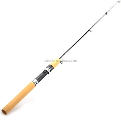 China Winter Glass Cheap Ice Fiberglass Handle EVA Fishing Rod for sale