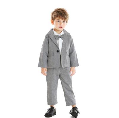 China Fashion\Comfortable\Durable Baby Boy Clothes 2020 Spring Autumn Handsome Boys 3 Piece Clothes Sets Good Quality USA Market Hot Sale Spring Kids Clothing Set for sale