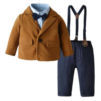 China Fashion \ design comfortable \ durable baby boy clothes the latest 3 piece little boys party 2020 fashionable baby spring clothes sets usa boutique store for sale