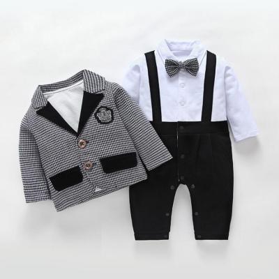 China Fashion\Comfortable\Durable Baby Boy Clothes 2019 Little Boys Handsome 100 Days Party Wear High Quality Hot Sale Baby Boy Birthday Clothing Set for sale