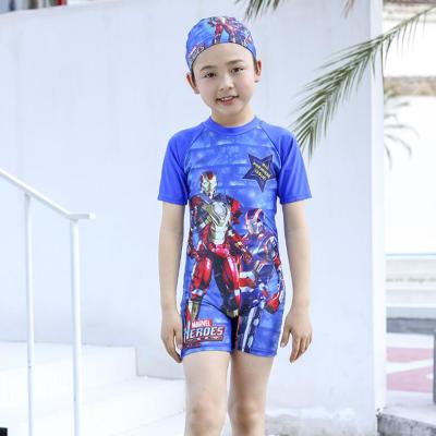 China High quality fashion Ultraman summer baby short swimwear\comfortable\durable baby swimwear 2019 baby swimwear cartoon pattern workmanship for sale