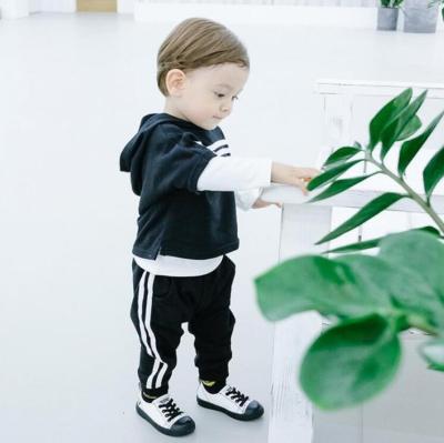 China Fashion\comfortable\durable baby boy clothes 2019 little kids boys two-piece clothes sets stylish wholesale price boy clothes 7year for sale