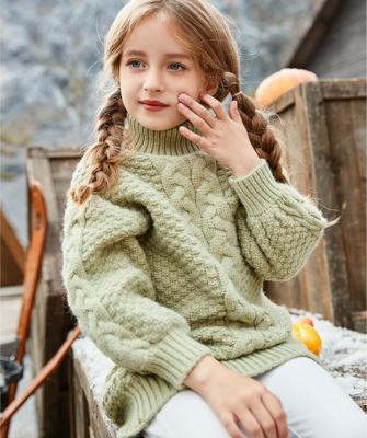 China Fashion\Casual Sweater Baby Boy Clothes Autumn Winter Girl Casual Sweater High Neck Comfortable Girl\Durable for sale