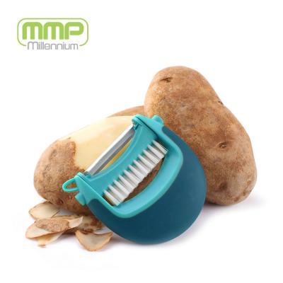 China Kitchenware Tools Multi Function Peeler Brush mmp Recommend Kitchen Tools And Gadgets Accessories for sale