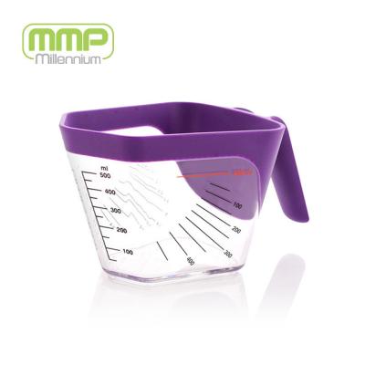 China Cooking Baking 2 Cups 500ml Fished Measuring Cup mmp Recommend Kitchen Tools And Gadgets for sale