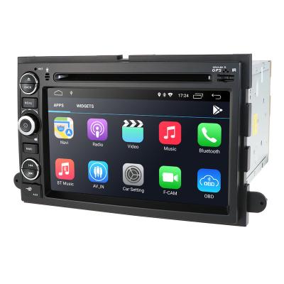 China TV/mp3/SWC/DVR/WIFI/3G/DVD Car Dvd Audio VCR 2gb Ram Android 10 For Ford Explorer Fusion Mustang Focus Edge Dispatch Escape F150 Car Radio Gps for sale