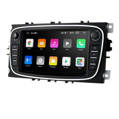 China TV/mp3/SWC/DVR/WIFI/3G/DVD car radio Android Multimedia Din2 dash navigation stereo DVD player for Ford Focus Mk 2 for sale