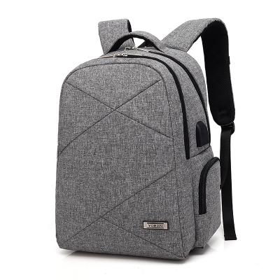 China With USB factory OEM customized leisure mochila laptop backpack for college students waterproof multiple compartments computer backpack for sale