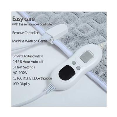 China Electric Electric Blanket Anti-static Winter Plant Warm Double Outlets Warm Blankets Over Blanket For Bed for sale