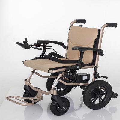 China Silla de ruedas electric de aluminio peso ligero 100kg silla de ruedas electric WDF-D3CS for sale