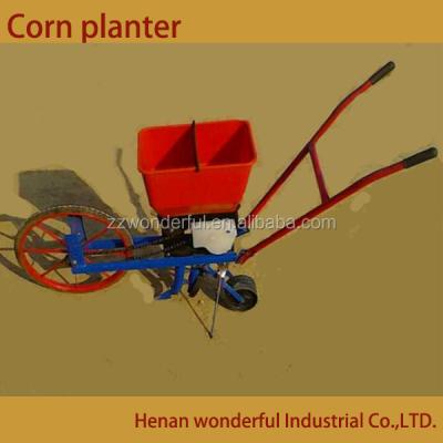 China 2013 new style1 row maize seeder manual clover seeder for sale