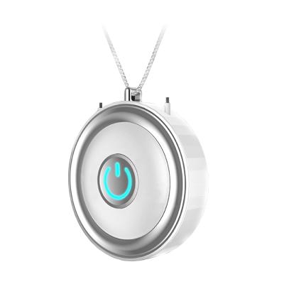 China Portable Negative Generator Necklace Portable Negative Air Ion Clean Air Purifier Device Rechargeable Pendant for sale