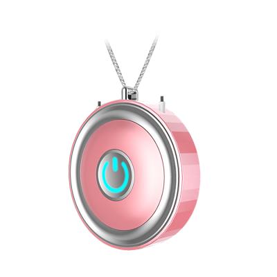 China Cheap Factory Price Portable Negative Generator Necklace Negative Ion Clean Air Purifier Device Rechargeable Pendant for sale