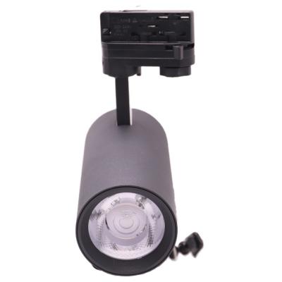 China LED track light housing aluminum accessories KT006C 30W---Suitable for 2 wire track light for sale