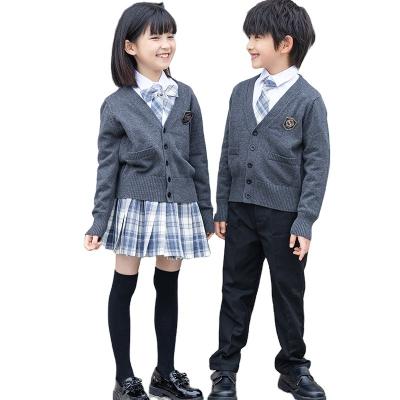 China School uniform British style school uniform for boys and girls for sale