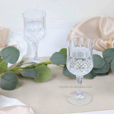 China Wholesale Clear Transparent Wine Party Glassware Wine Glass Cocktail Goblets for sale