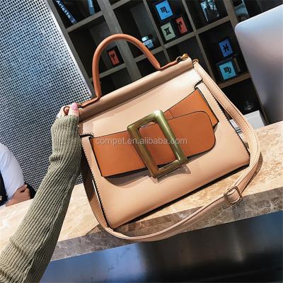 China Shoulder bag fashion belt decoration lady bags square shoulder bag small for sale