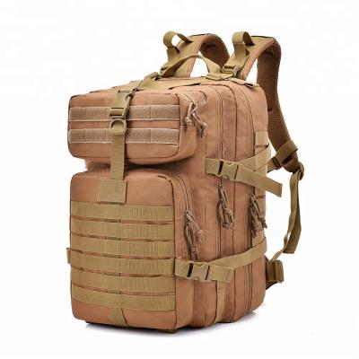 China Wholesale Military Waterproof Tactical Backpack45L With Frame Manufacturer Camping Hunting 3P External Softback Military Backpack for sale