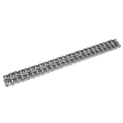 China Stable operation High Quality Precision Industrial Transmission Cast Stainless Steel Row Roller Double Drive Chain for sale