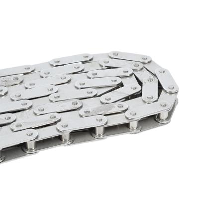 China Stable operation Guaranteed Quality Universal Machinery Attachments Stainless Steel Conveyor Chains 2050 Double Pitch for sale