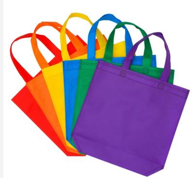 China Wholesale Custom Colored Non Woven Bag Eco-friendly Reusable Non Woven Shopping Bag, Cheap Folding Tote Bag for sale